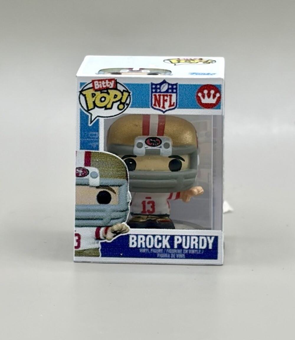 🚨 Funko Bitty Pop! NFL Brock Purdy San Francisco 49ers 1.25” Figure Unopened 🏈